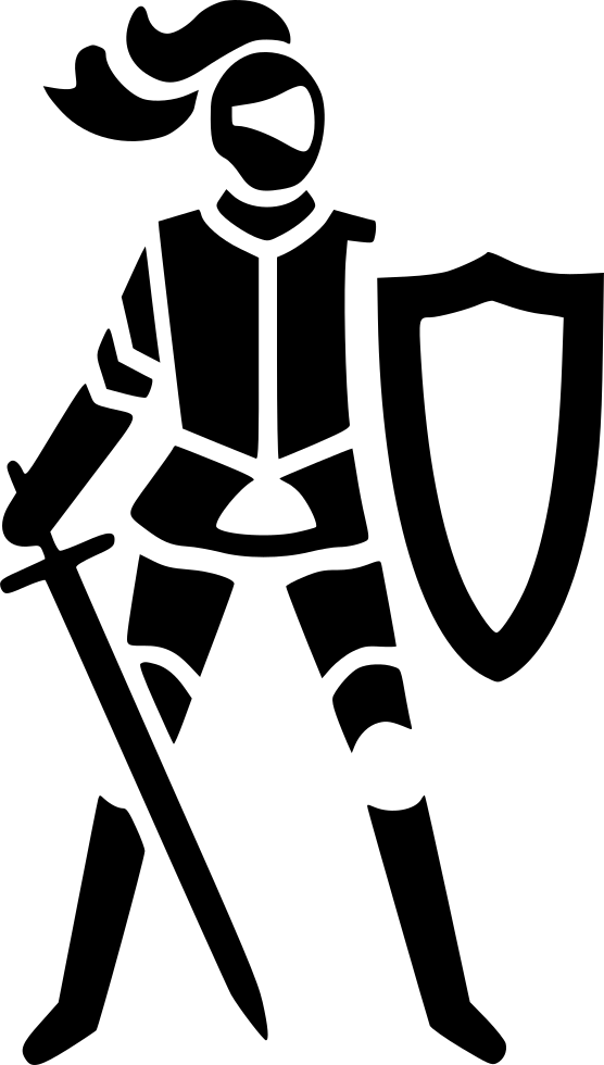 Png File Svg - Knight (556x980), Png Download