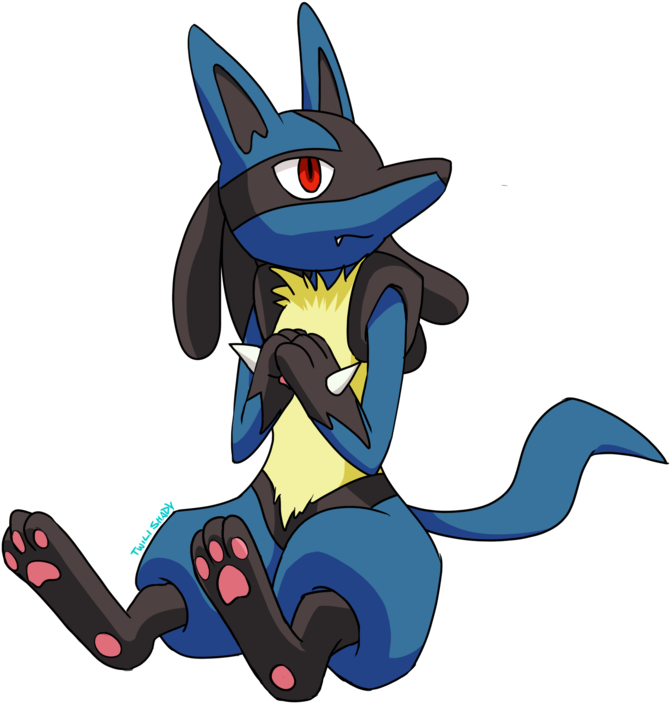 Lucario Pokemon Go (800x853), Png Download
