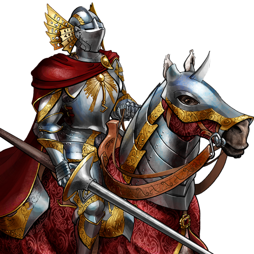 4, Grand-knight - Battle For Wesnoth Loyalists (500x500), Png Download