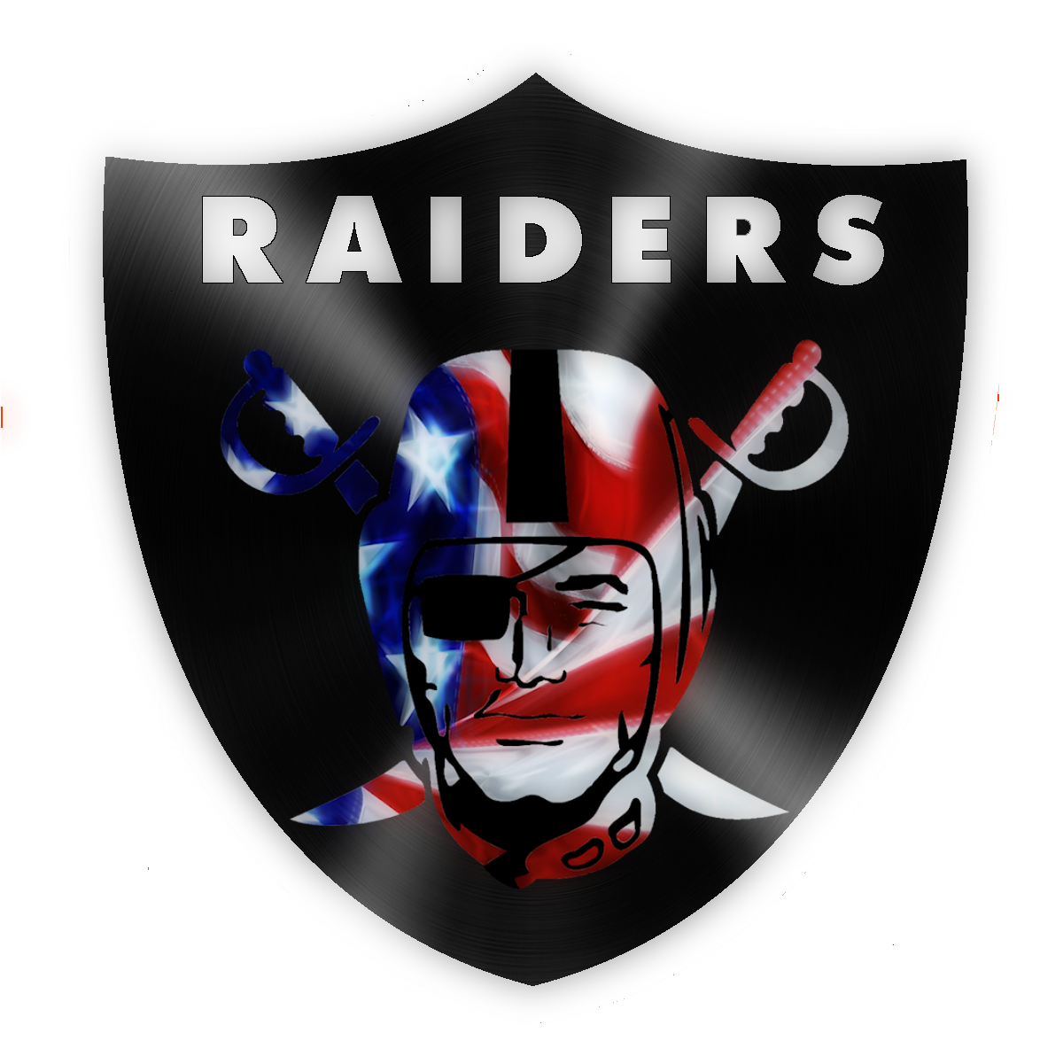 Oakland Raiders Logo - Small Logo Oakland Raiders (1200x1200), Png Download