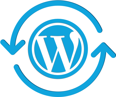 Not Be Affected When Converted To Wordpress - Small Wordpress Icons (562x446), Png Download