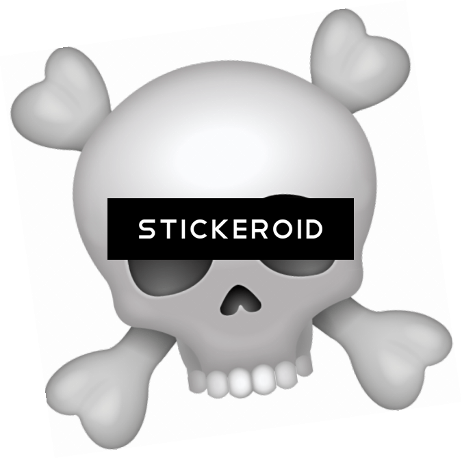 Pirate Skull Emoji - Emoji (675x670), Png Download