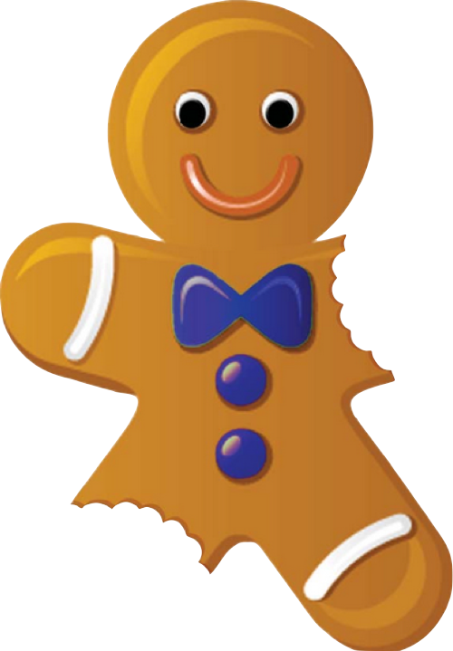 Gingerbread Man Arm And A Leg - Cost An Arm And A Leg Cartoon (500x719), Png Download