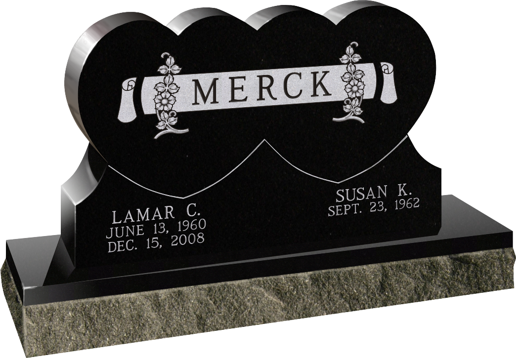 This Companion Cemetery Headstone Is Shown In Premium - Monument (1044x725), Png Download