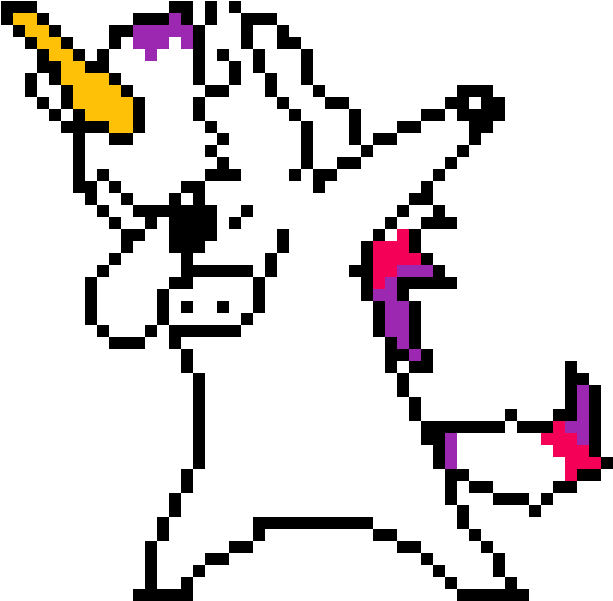 Unicornio Haciendo Un Dab - Unicorn And Pride Flag (1200x1200), Png Download