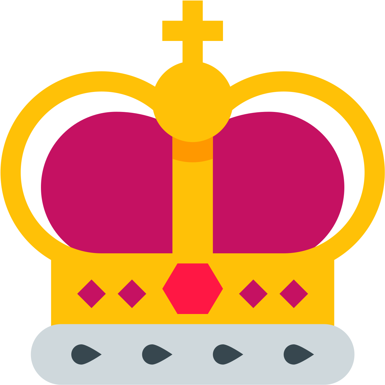 Queen Crown Icon (1600x1600), Png Download