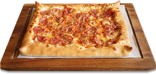 Alfdn Canadian Pizza - Flatbread (500x262), Png Download