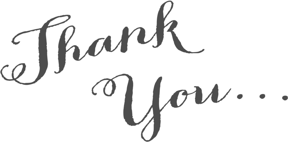 Chic Diy Lined Envelope Tutorial Thank You Png - Thank You All Png File (1024x513), Png Download