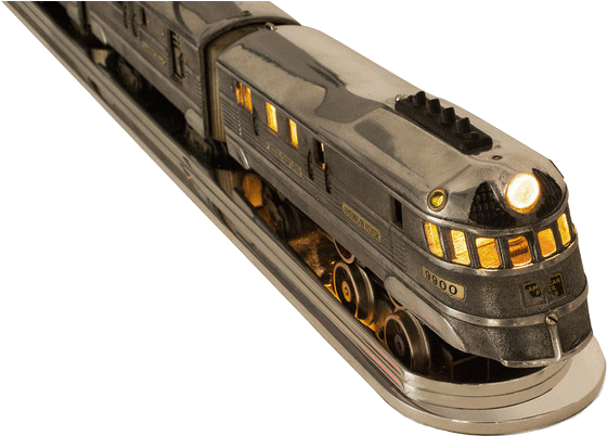Burlington Zephyr Train - Train (571x408), Png Download