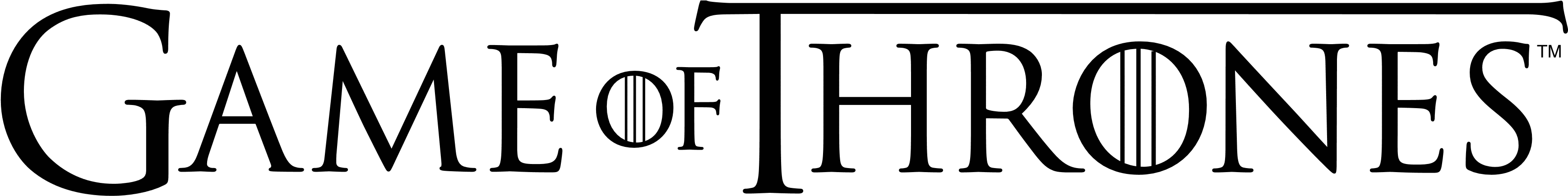 Game Of Thrones Logos, Brands And Logotypes - Monopoly - Game Of Thrones Revised Edition (3653x757), Png Download