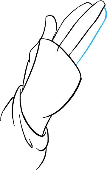 How To Draw Really Easy Drawing Tutorial - Hand Praying Drawing (680x678), Png Download