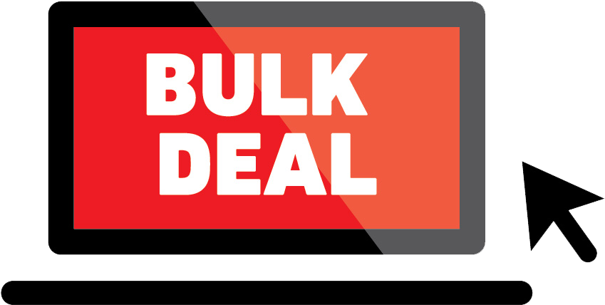 19 Jan Bulk Deal Logo - Bulk Deal (1240x486), Png Download