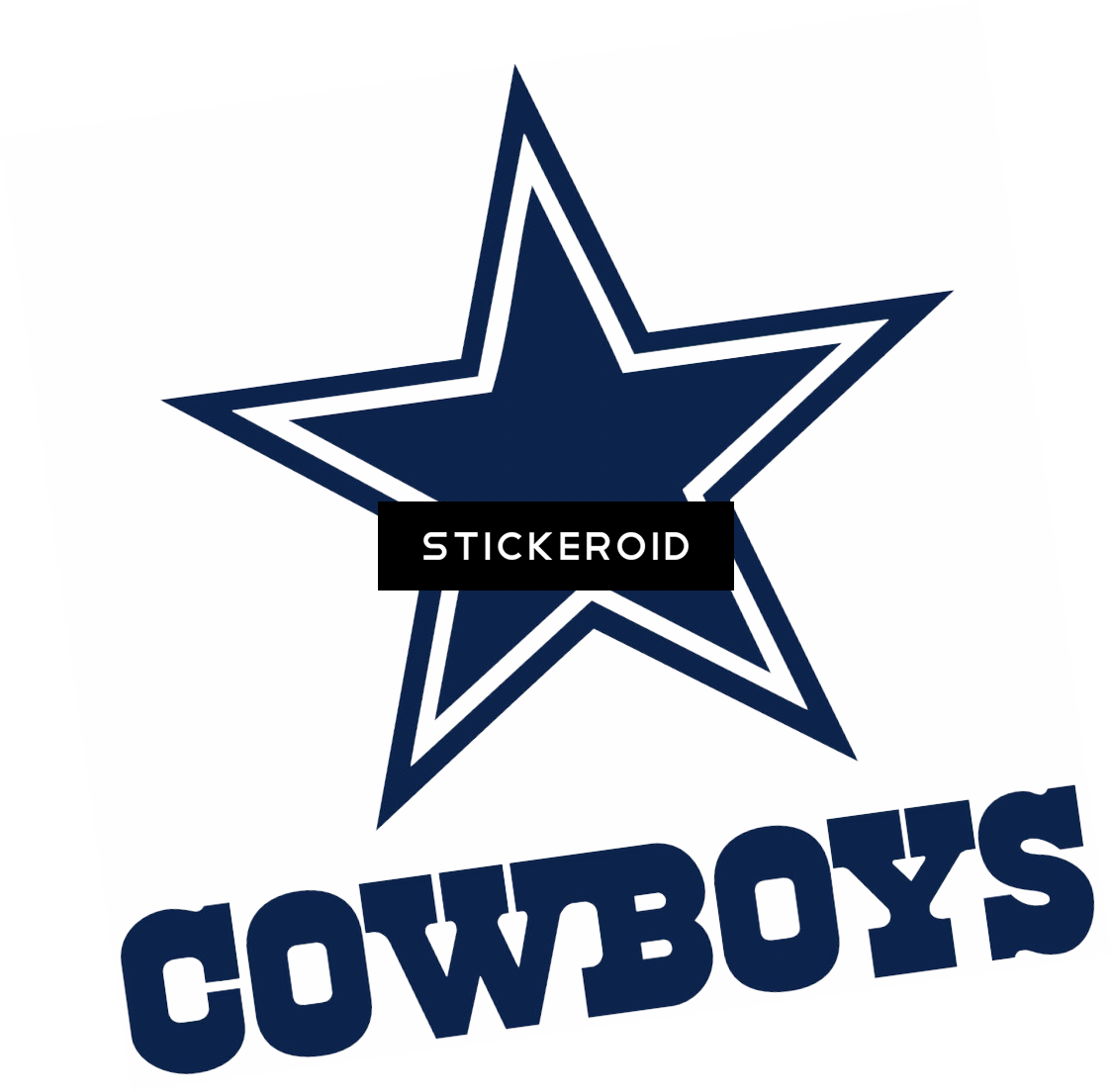 Dallas Cowboys - Logo Vaqueros De Dallas (1124x1104), Png Download