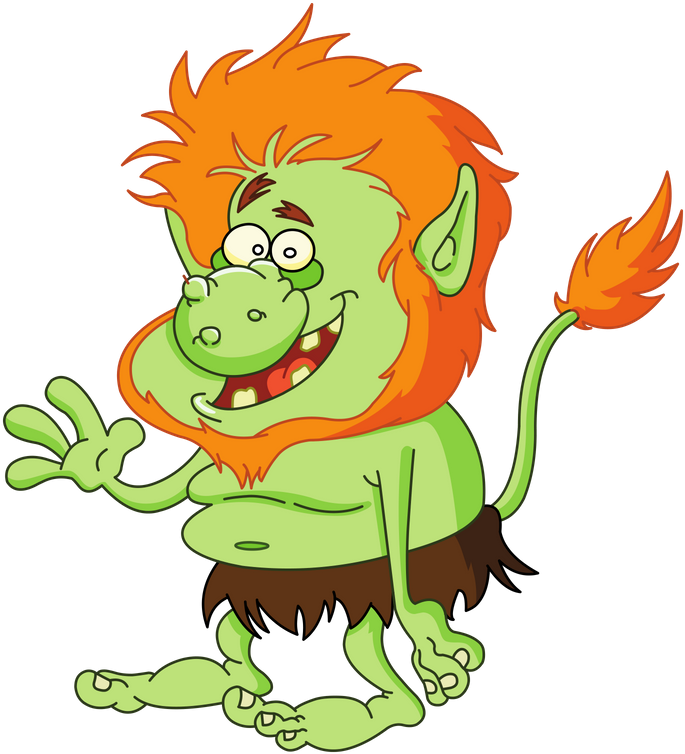 Trolls Are For Halloween, Not Social Media - Troll Clip Art (940x788), Png Download