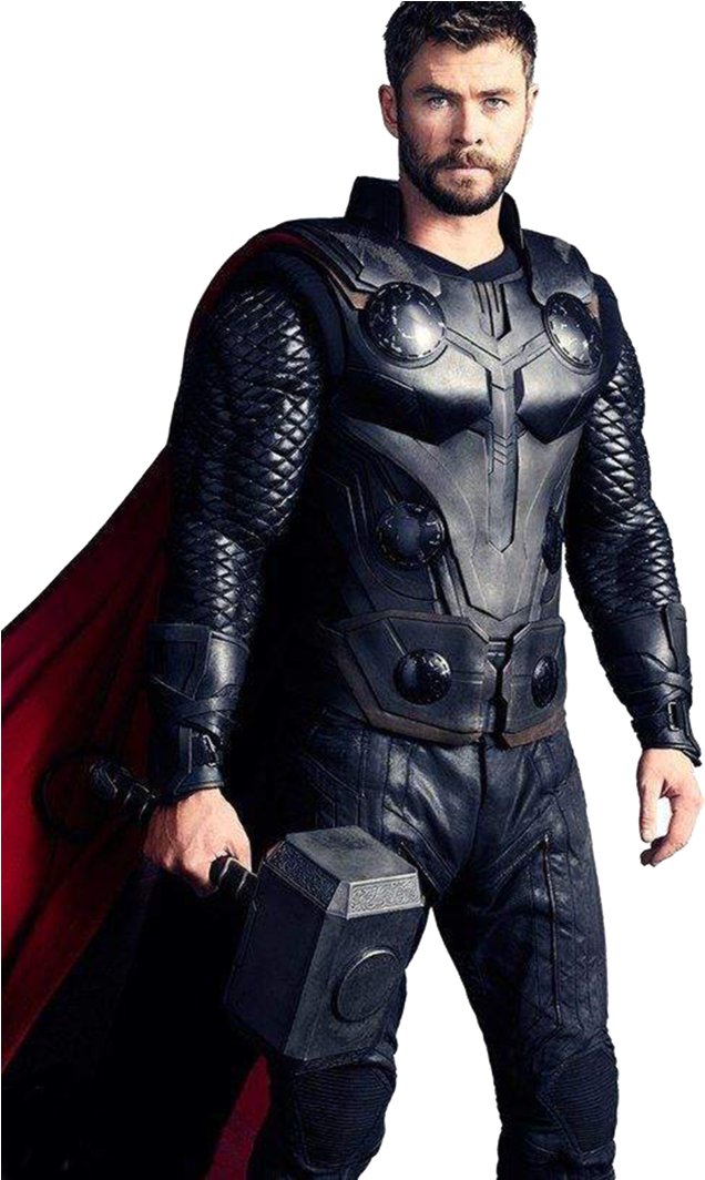 Thor Infinity War Png Clip Art Free Stock - Thor Avengers Infinity War (751x1063), Png Download