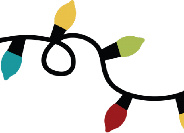 Transparent Christmas Lights Clipart (640x480), Png Download