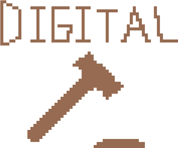 Pixel Gavel - Gavel (890x730), Png Download