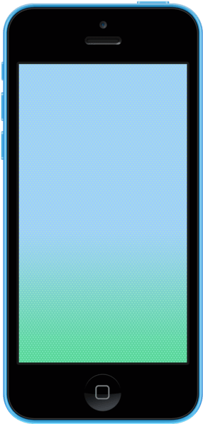 Iphone 5c Mock Up - Iphone (740x740), Png Download