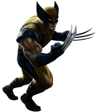 Wolverine Png Hd - Marvel's Avengers Alliance Characters (400x485), Png Download