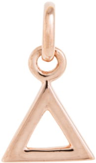 Bespoke Triangle Outline Image - Pendant (939x1024), Png Download