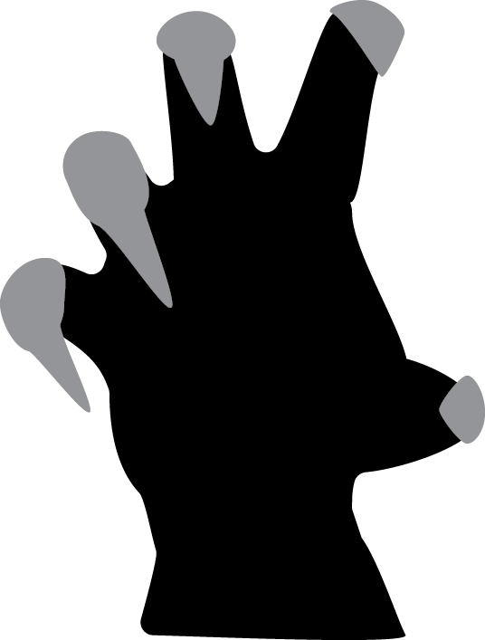 Black Panther Clipart Panther Pride - Black Panther Claws Clipart (536x707), Png Download