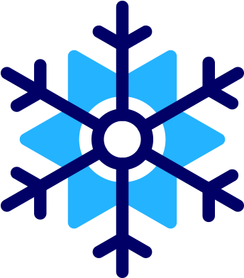 Desenho Floco De Neve (400x400), Png Download