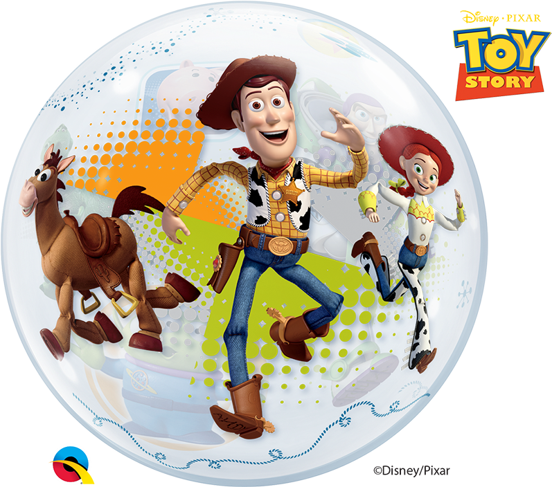 Toy Story B F Bubble New - Toy Story Bubbles Balloon (810x810), Png Download