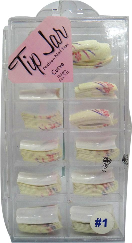 Nail Tips Design- Tip Jar - Tip Jar (600x969), Png Download