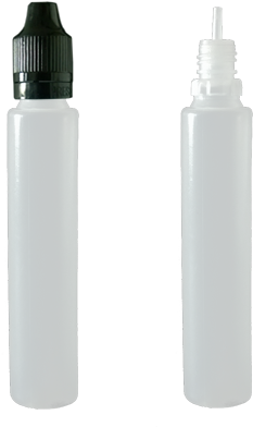 Pe Unicorn Bottle W/blk T/e & Tip - 30ml Unicorn Bottle (400x400), Png Download