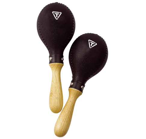 Tycoon Plastic Maracas - Tycoon Percussion 12 Chrome Plated Chimes On Siam Oak (500x638), Png Download