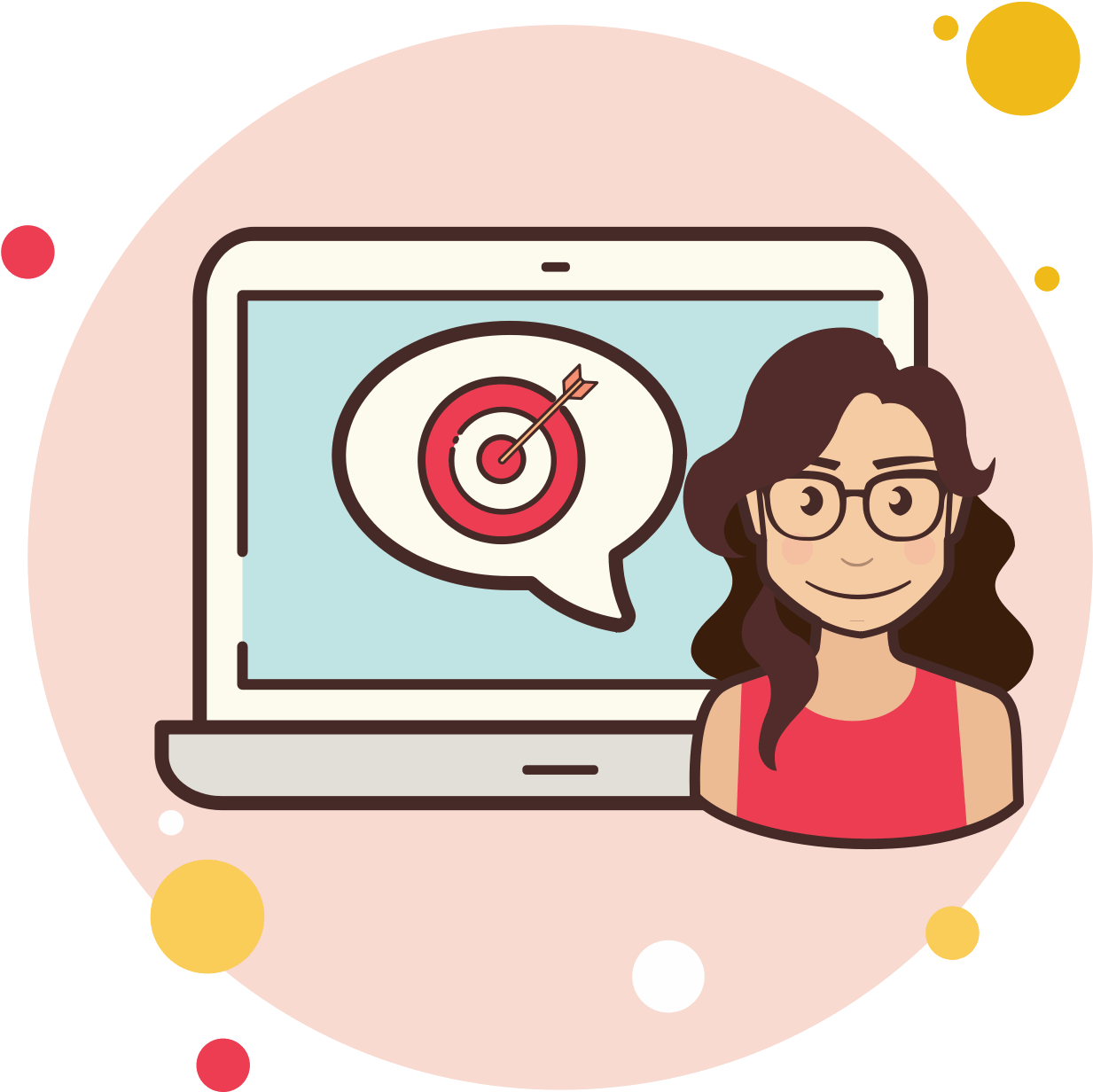 Laptop Target Icon - Laptop (1600x1600), Png Download