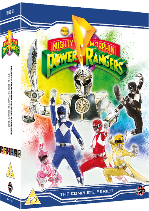 Mighty Morphin Power Rangers Complete Season 1-3 Collection - Mighty Morphin Power Rangers: The Complete Series Dvd (530x795), Png Download