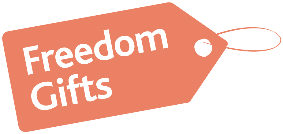 Freedom Gifts Logo - Graphic Design (945x472), Png Download
