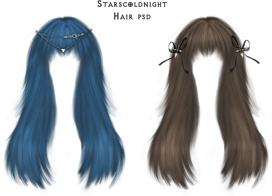 Hair Png Photoshop - Cheveux Couleur Png (927x718), Png Download