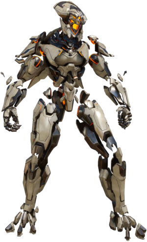 Warden Eternal - Warden Eterno Halo 5 (300x494), Png Download