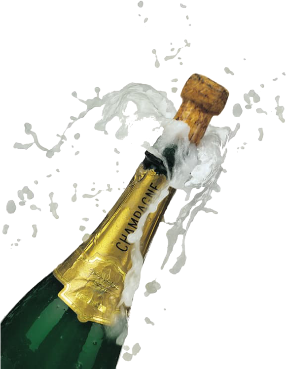 Champagne Popping Png Transparent Picture - Bottle Of Champagne Popping (800x800), Png Download
