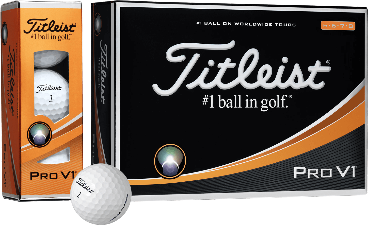 Titleist Pro V1 Balls (1500x1500), Png Download