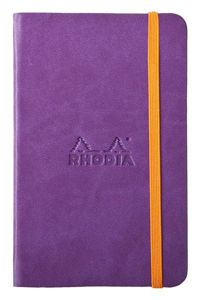 Rhodia A6 Rhodiarama Purple Lined 96 Sheets - Notebook (600x600), Png Download