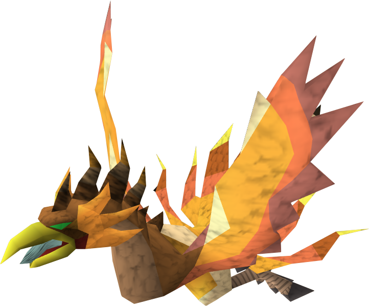 Runescape Phoenix (722x598), Png Download