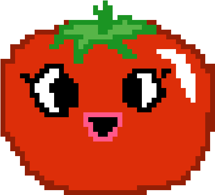 Tomato - Pixel Tomato (820x590), Png Download