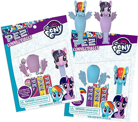 Pez Connectibles My Little Pony Collection Set For - Fuzzy Felt My Little Pony (500x500), Png Download