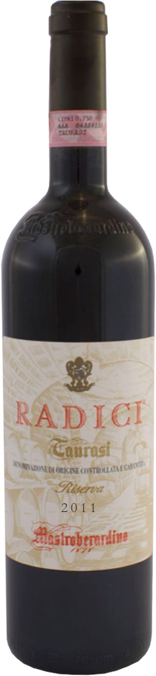 Radici, Produced For The First Time In 1986, Is The - Mastroberardino Radici Taurasi Riserva 2007 (537x1448), Png Download