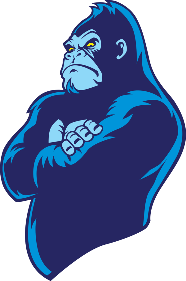 Gorilla Logo Png - Friction Labs Gorilla Grip (600x907), Png Download