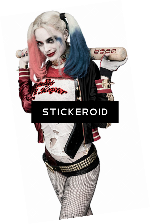 Harley Quinn Actors Heroes - Margot Robbie Harley Quinn Png (620x927), Png Download