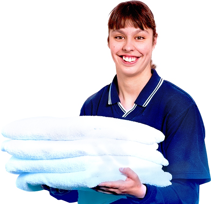 Blue Line Laundry (750x736), Png Download
