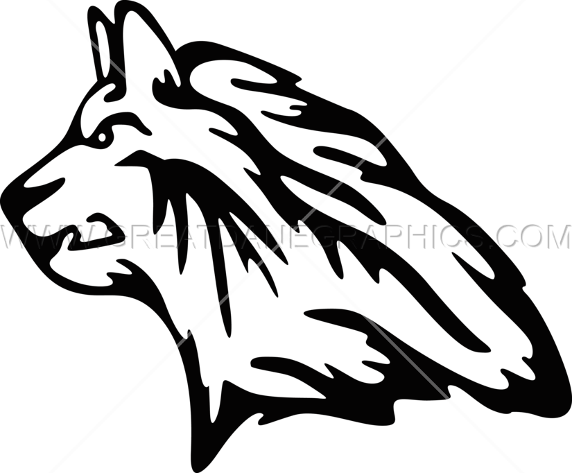 Wolf Head - Illustration (825x682), Png Download