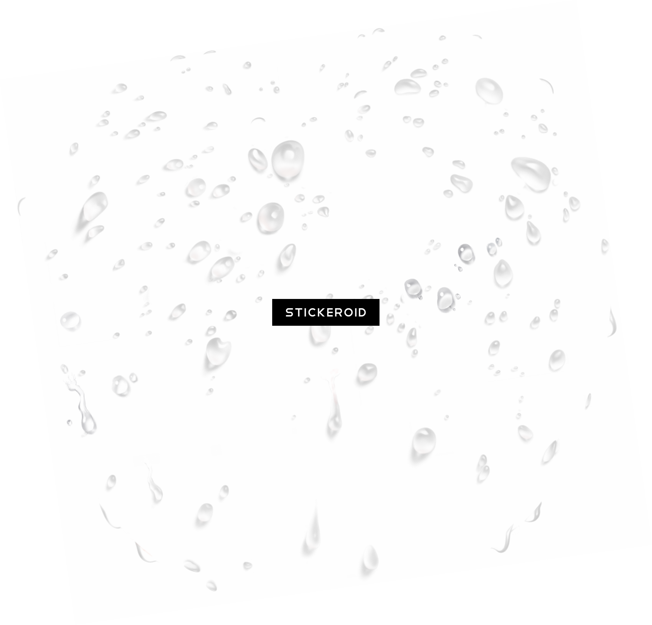 Water Drops - Circle (2187x2099), Png Download