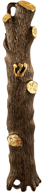 Tree Trunk Mezuzah (800x800), Png Download