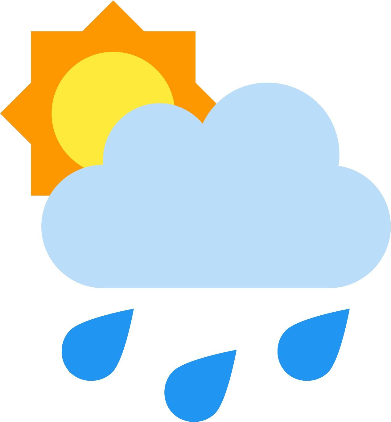 Rain Cloud Icon - Rain Icon (1600x1600), Png Download
