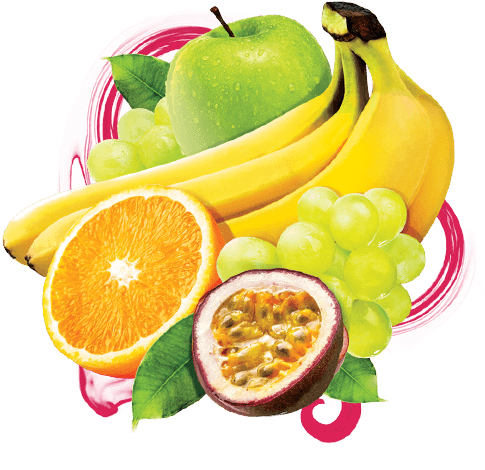Tropical Png - Illustration Tropical Fruits Png (541x516), Png Download